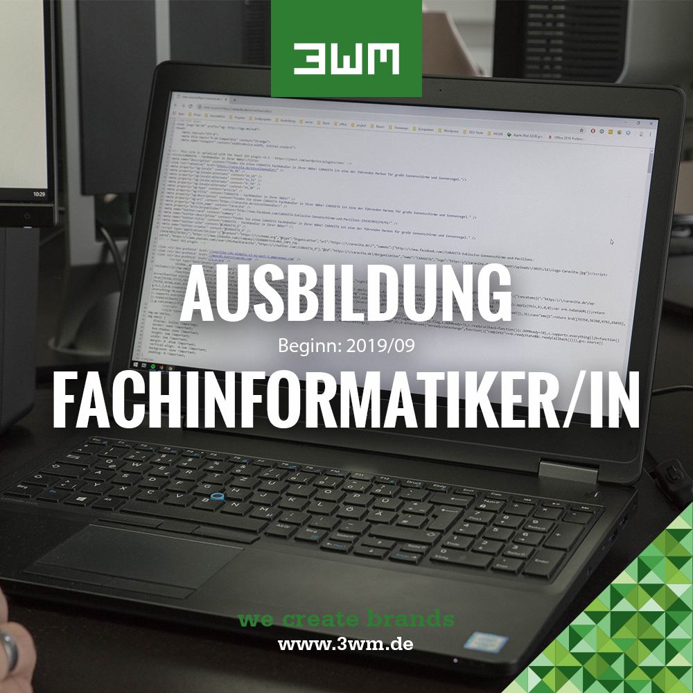 AUSBILDUNG FACHINFORMATIKER/-IN 